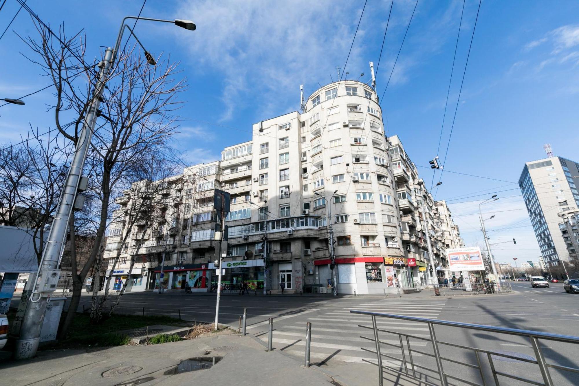 בוקרשט City View Unirii Studio מראה חיצוני תמונה